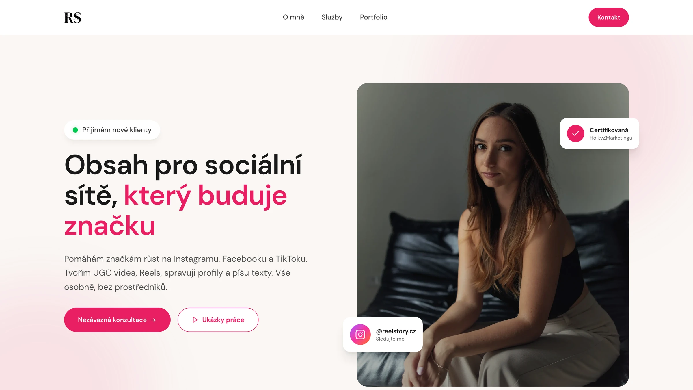 ReelStory – ukázka řešení