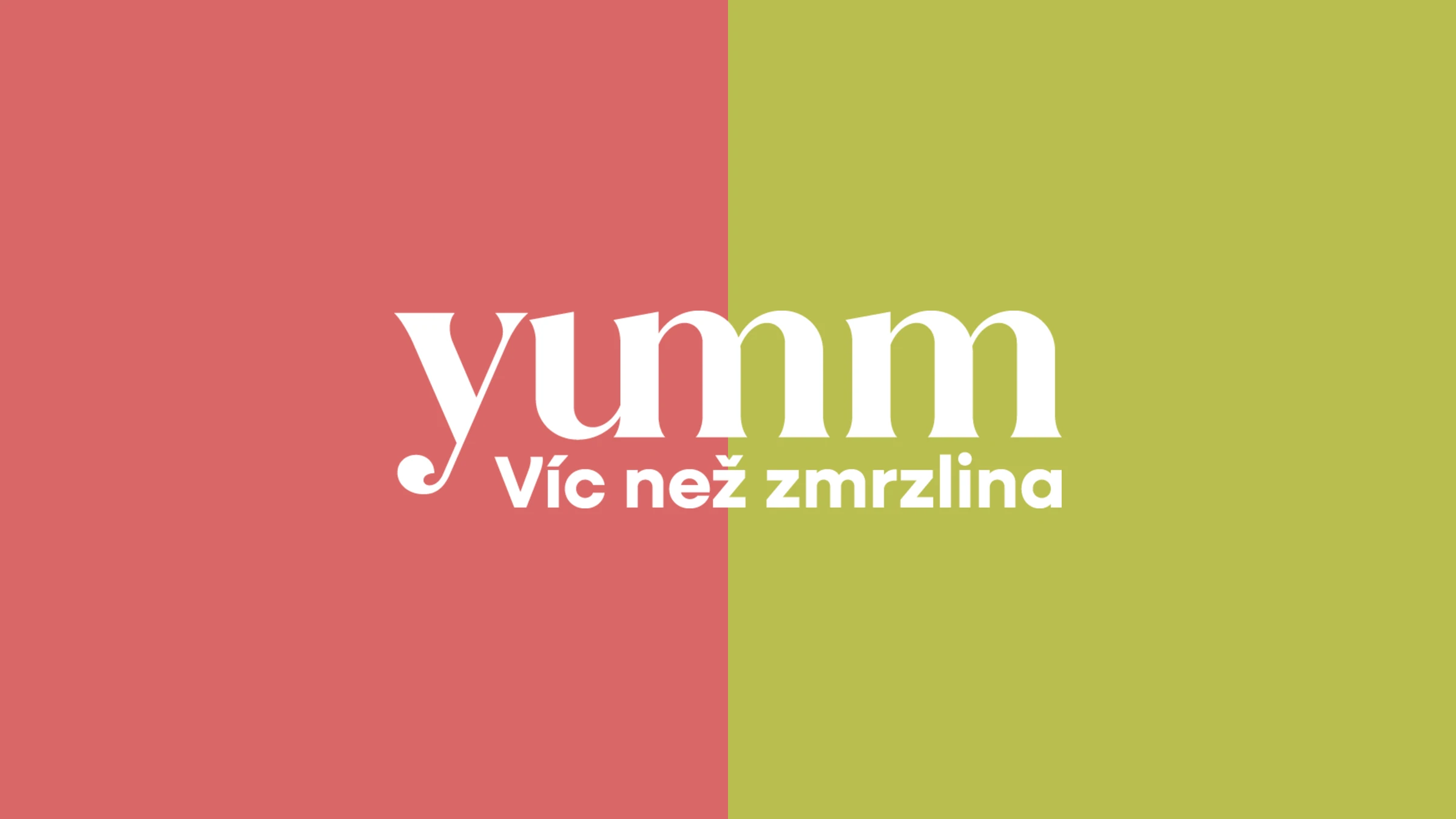 Logo a vizuální identita značky Yumm