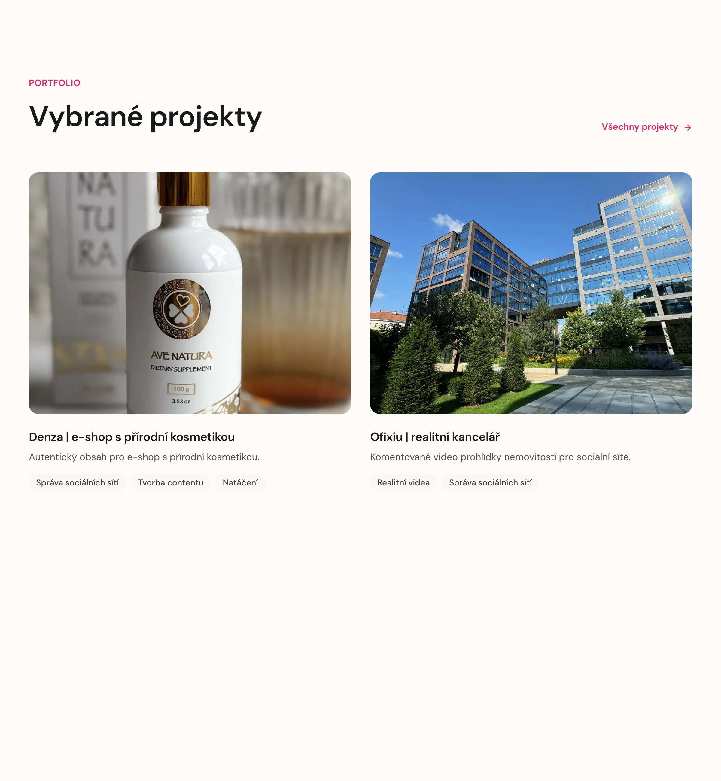 ReelStory – Vybrané projekty z portfolia